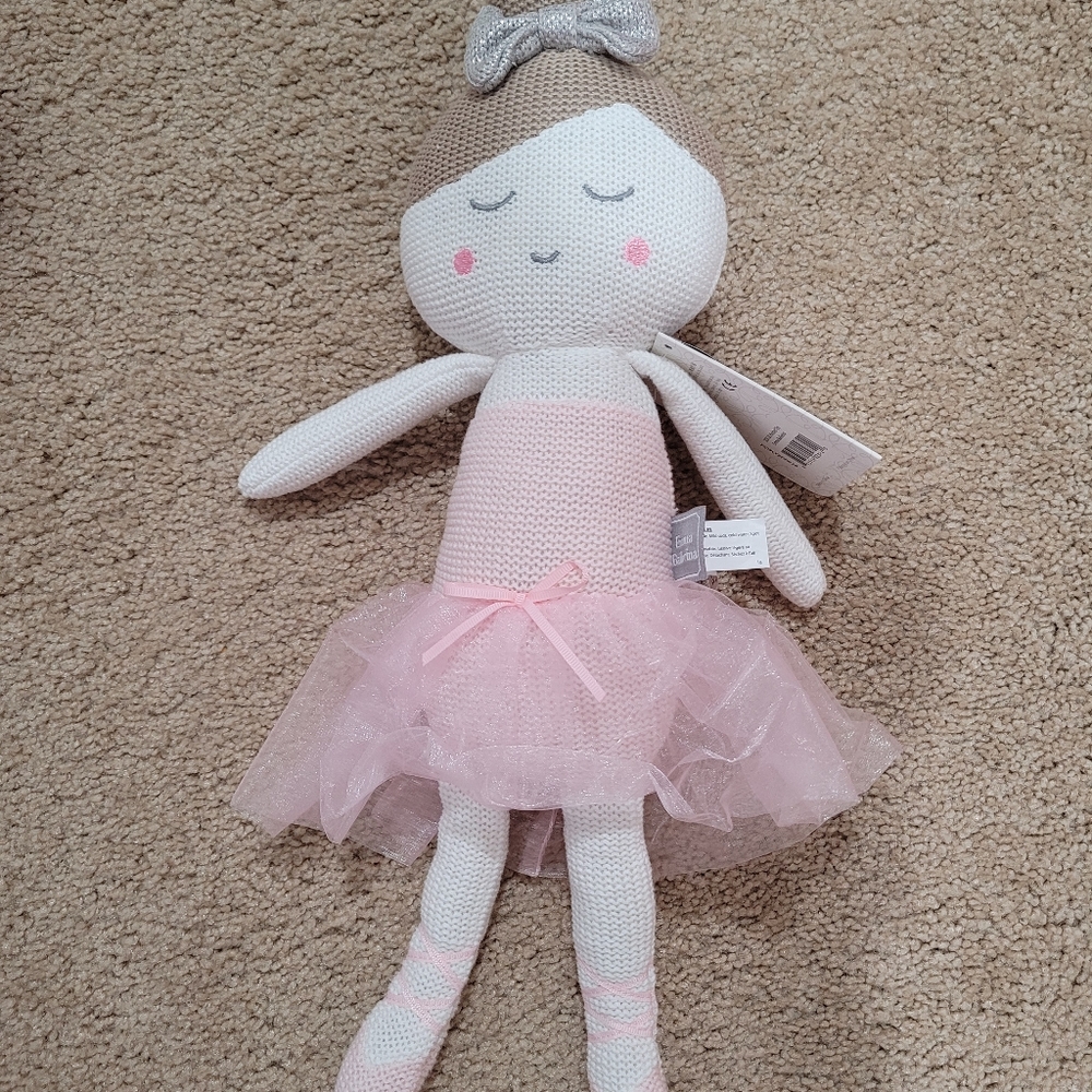 Living Textile Ballerina Plush NWT